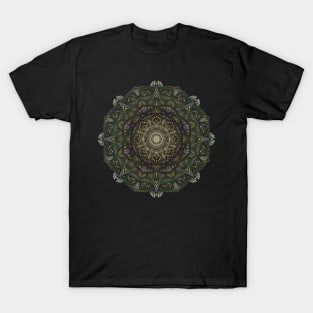 Deep Thoughts Forest-Themed Mandala T-Shirt